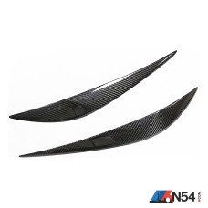 BMW F30/F35 3 Series Carbon Fiber Headlight Eyebrows