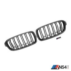 BMW F30 3 Series (2012-2016) Honeycomb Carbon Fiber / ABS Double Slat Front Grille BMW F30 3 Series (2012-2016) Honeycomb Carbon Fiber / ABS Double Slat Front Grille