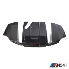 BMW F30/F35 3 Series M Sport (2013-2018) Carbon Fiber G Style Rear Diffuser 9-Piece Dual Exit Single Tip