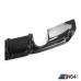 BMW F30/F35 3 Series M Sport (2013-2018) Carbon Fiber MP Style Rear Diffuser Dual Exit Single Tip