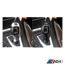 BMW F30 3 Series (2012-2016) Dry Carbon Fiber Overlay Gear Knob Low Spec (LHD)