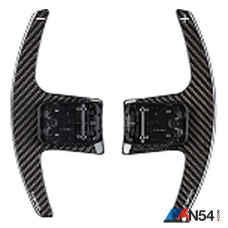 BMW G20/G30 3 Series Dry Carbon Fiber Replacement F series, G series shifter paddles Red Black BMW G20/G30 3 Series Dry Carbon Fiber Replacement F series, G series shifter paddles Red Black