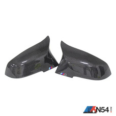 BMW F30 3 Series (2013-2018) Carbon Fiber Replacement M3 Style Mirror Caps with M Badge