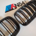 E90 LCI Kidney Grills - Glossy Black